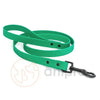 Lesa 20mm/120cm verde pastel cu carabina neagra